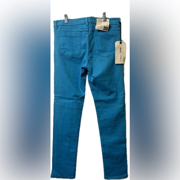 NWT le chateau women’s teal blue skinny ankle jeans. Size 30 - Picture 2 of 4